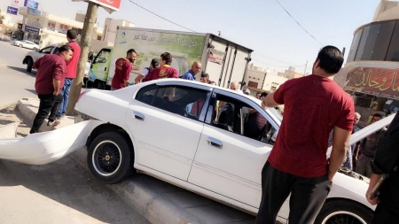 جفرا نيوز : أخبار الأردن   حادث سير لمركبة تمارس التفحيط واهالي الزرقاء يناشدون السير لحمايتهم من خطر الدهس